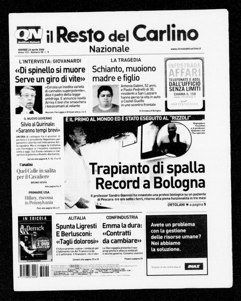 Il Resto del Carlino : giornale dell'Emilia